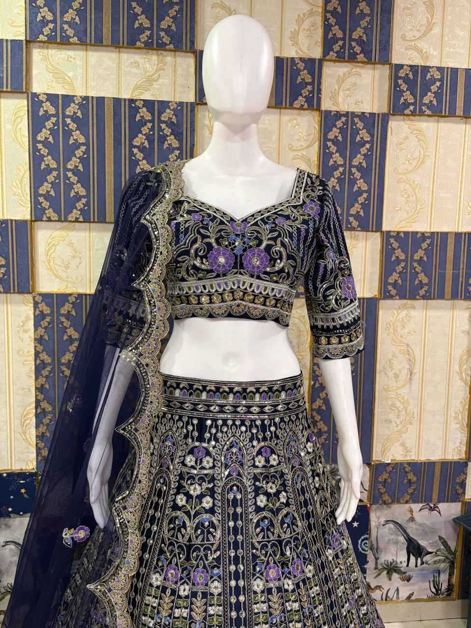 YNF Wholesale Satin Silk Designer Lehenga KESH512 1686 | Surat Manufacturer