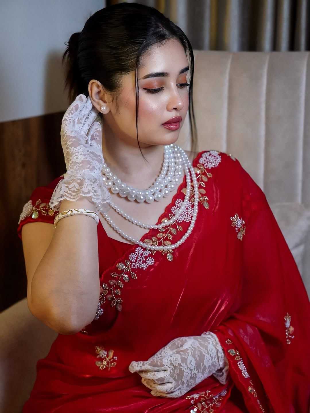 YNF Wholesale Satin Silk Handloom Sarees KESH671 Waniya | Surat Manufacturer