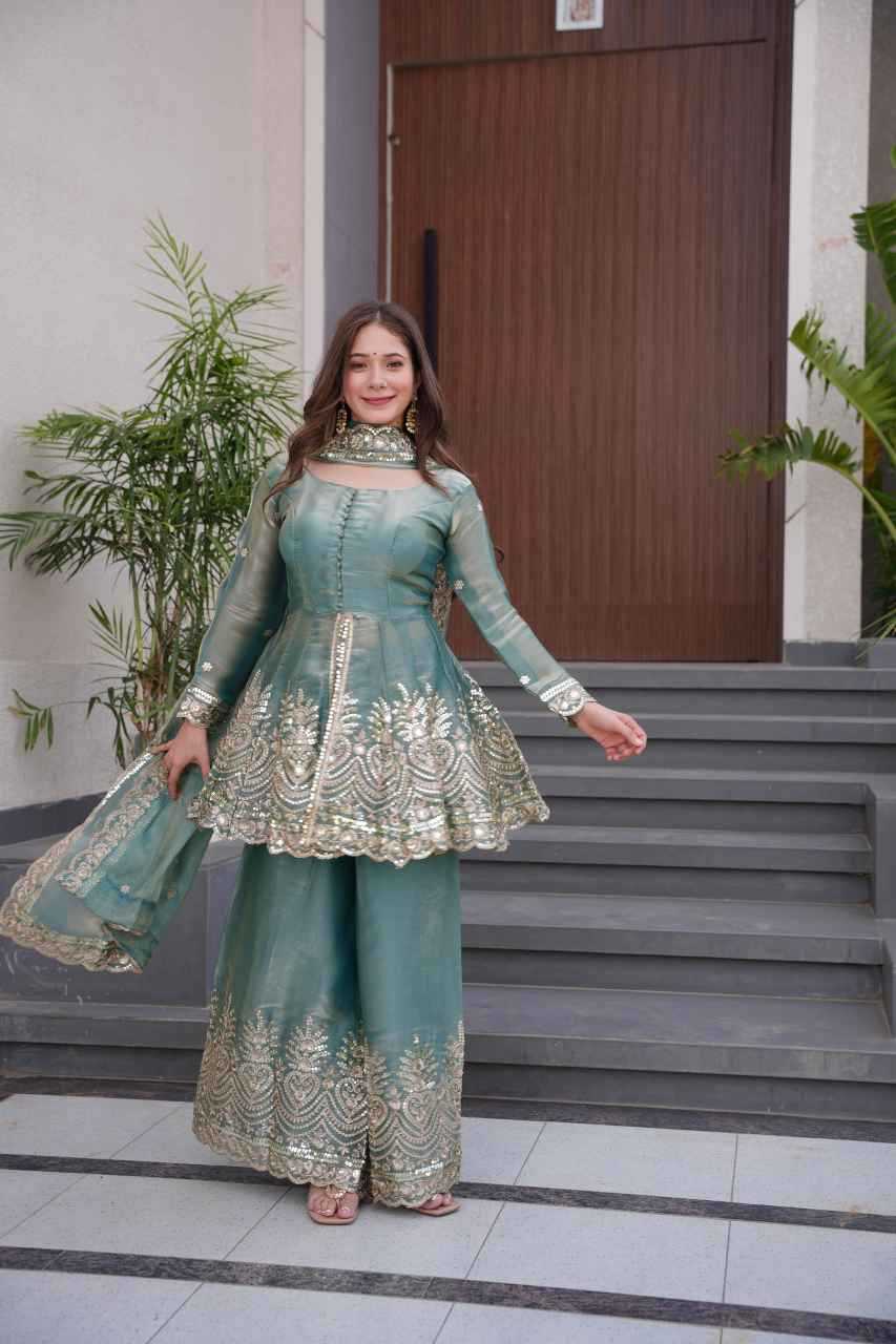 YNF Wholesale Satin Silk Embroidery Gowns KESH746 658 | Surat Manufacturer