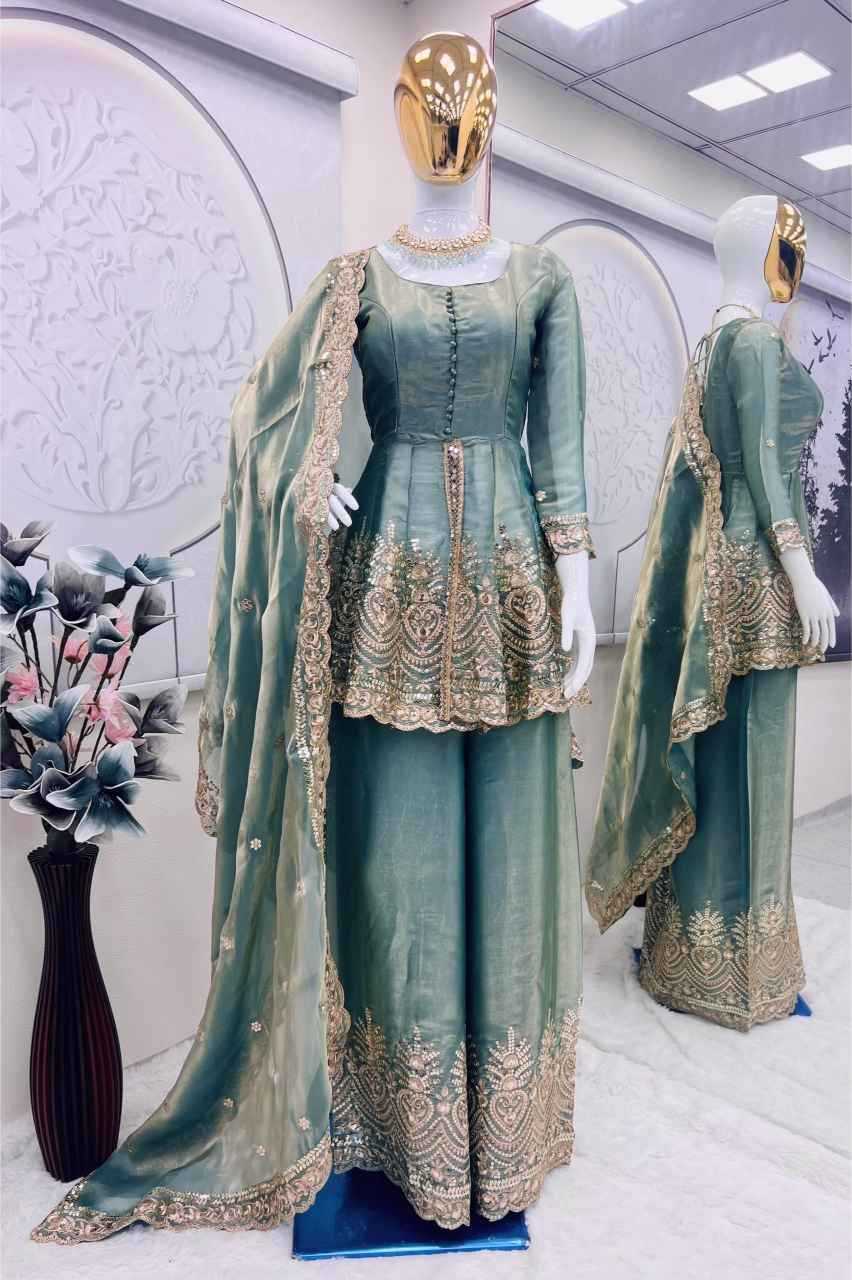 YNF Wholesale Satin Silk Embroidery Gowns KESH746 658 | Surat Manufacturer