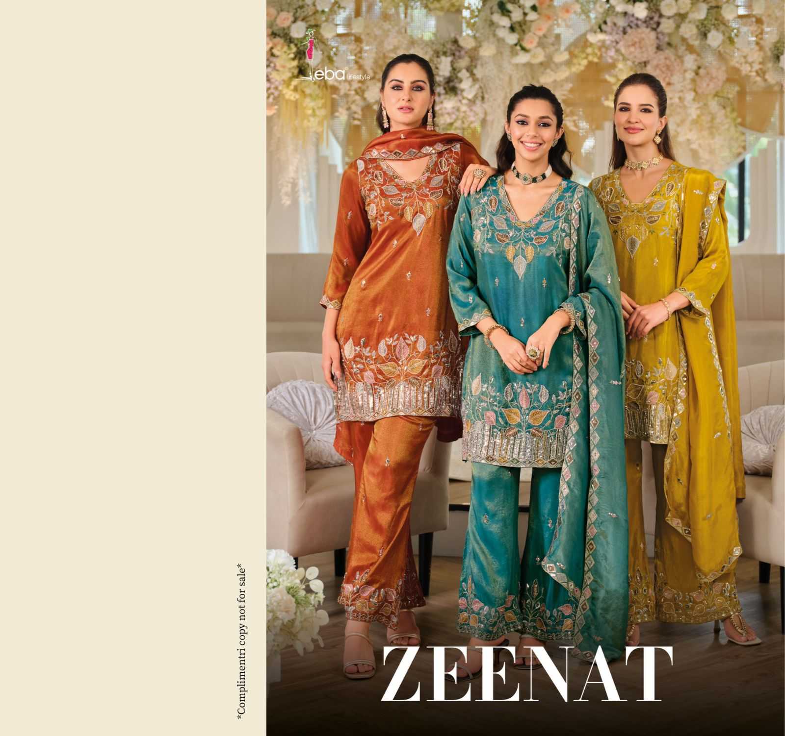 YNF Wholesale Shimmer silk Indo Western Dresses KESH677 Zeenat | Surat Manufacturer