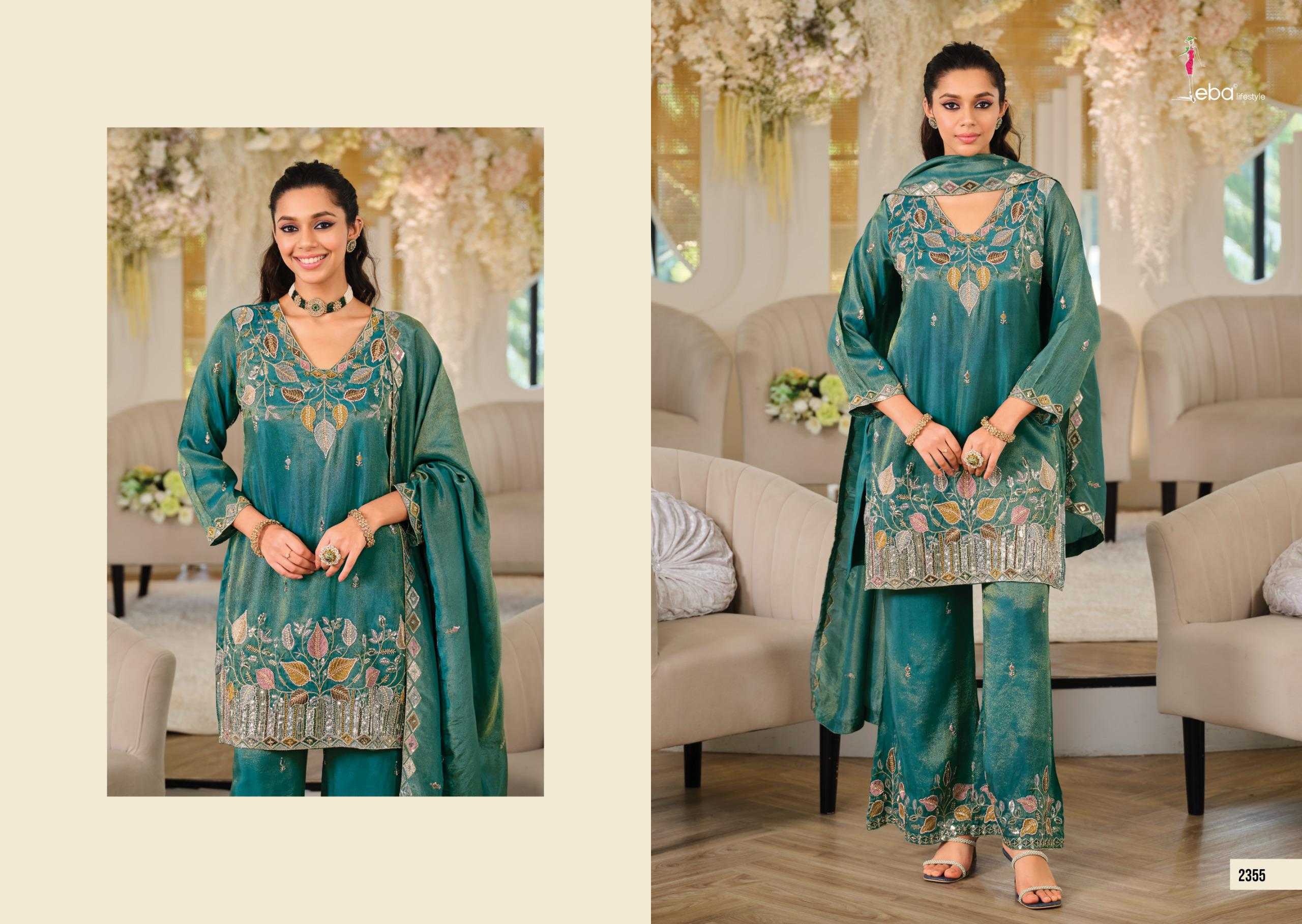 YNF Wholesale Shimmer silk Indo Western Dresses KESH677 Zeenat | Surat Manufacturer