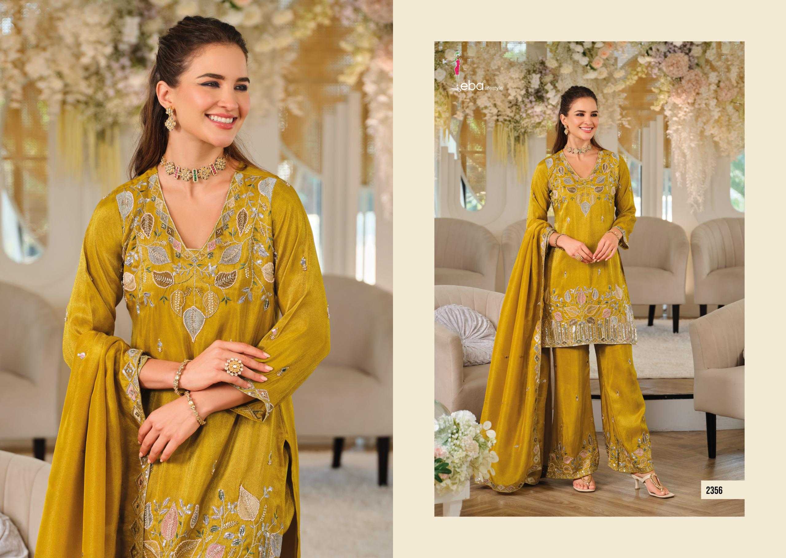 YNF Wholesale Shimmer silk Indo Western Dresses KESH677 Zeenat | Surat Manufacturer