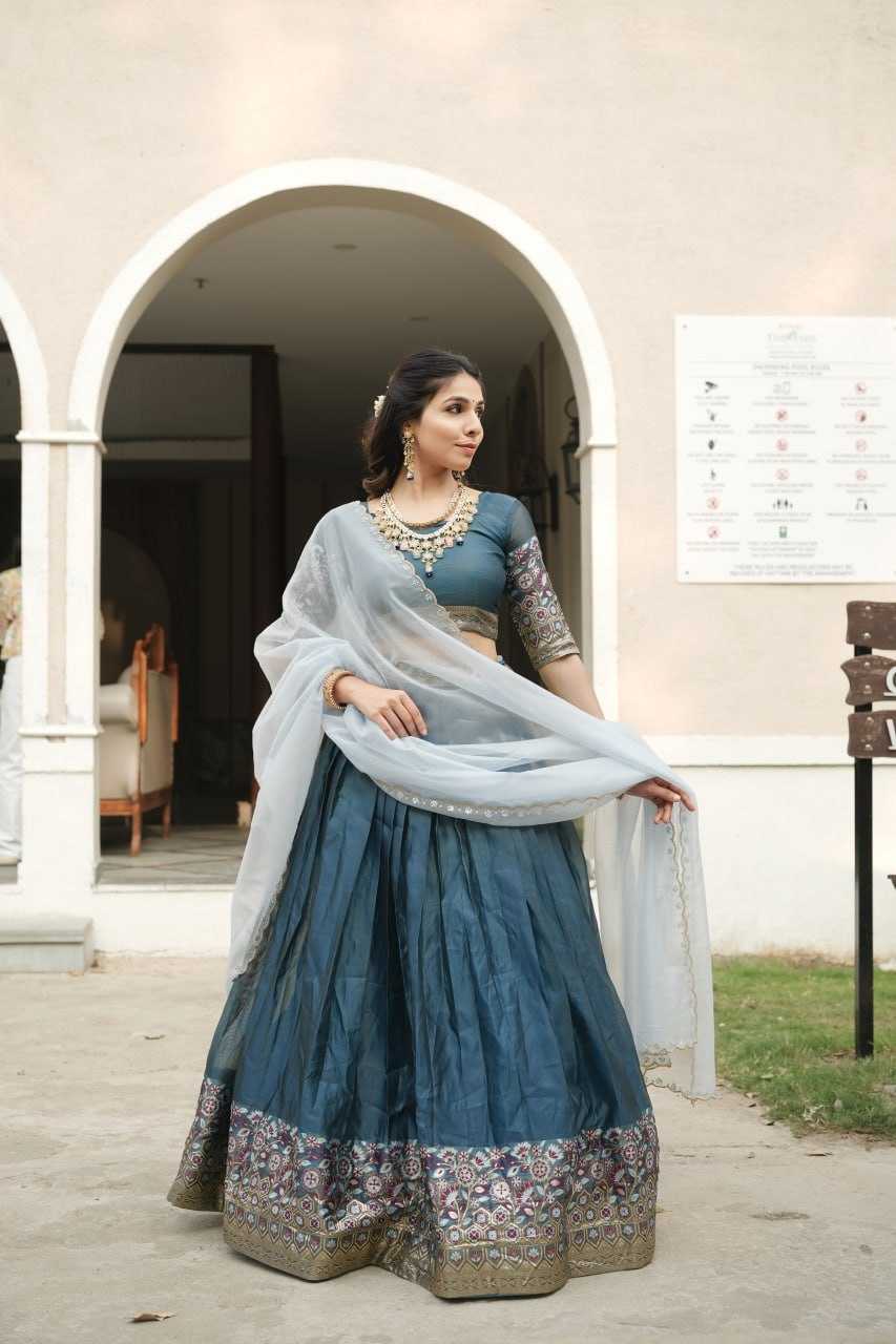 YNF Wholesale Shimmer silk Wedding Lehenga RIN119 8134 | Surat Manufacturer