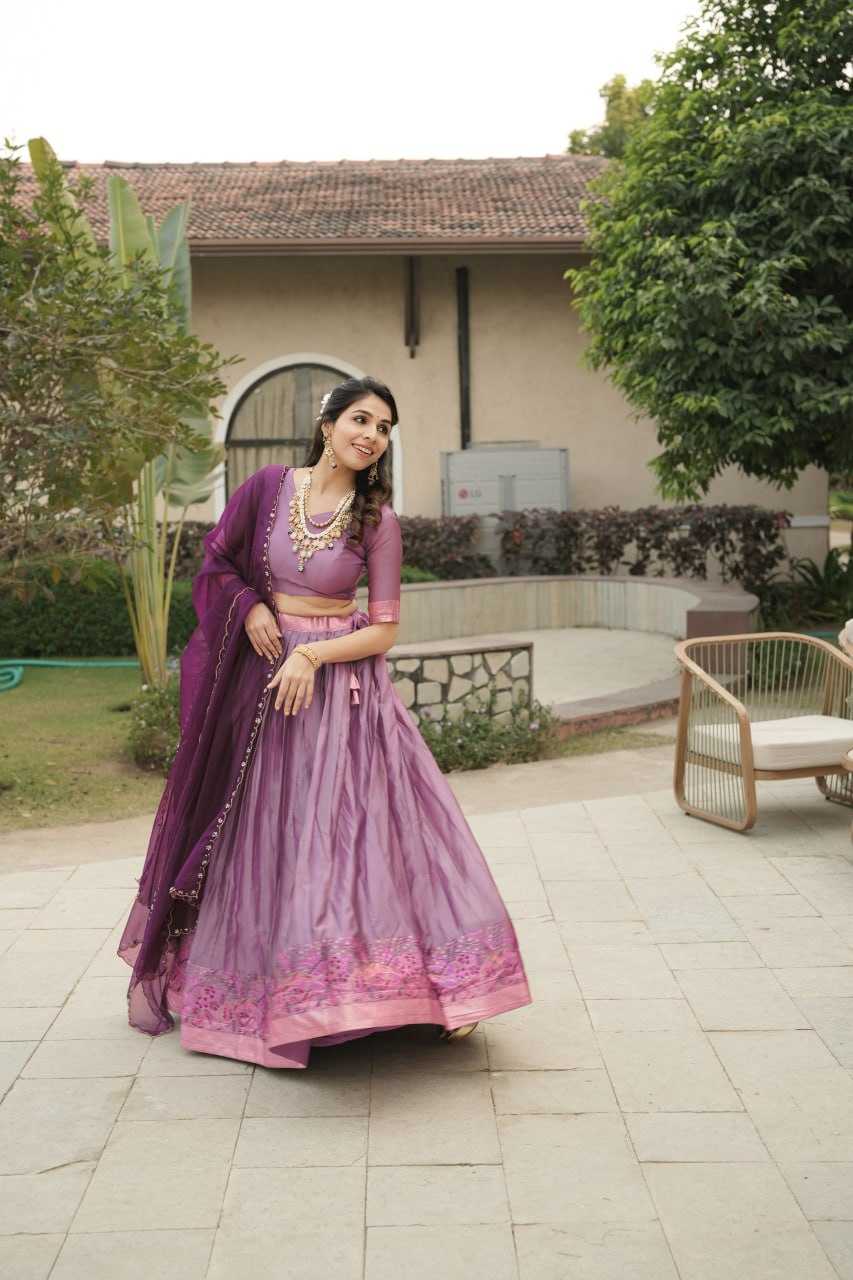 YNF Wholesale Shimmer silk Wedding Lehenga RIN119 8134 | Surat Manufacturer