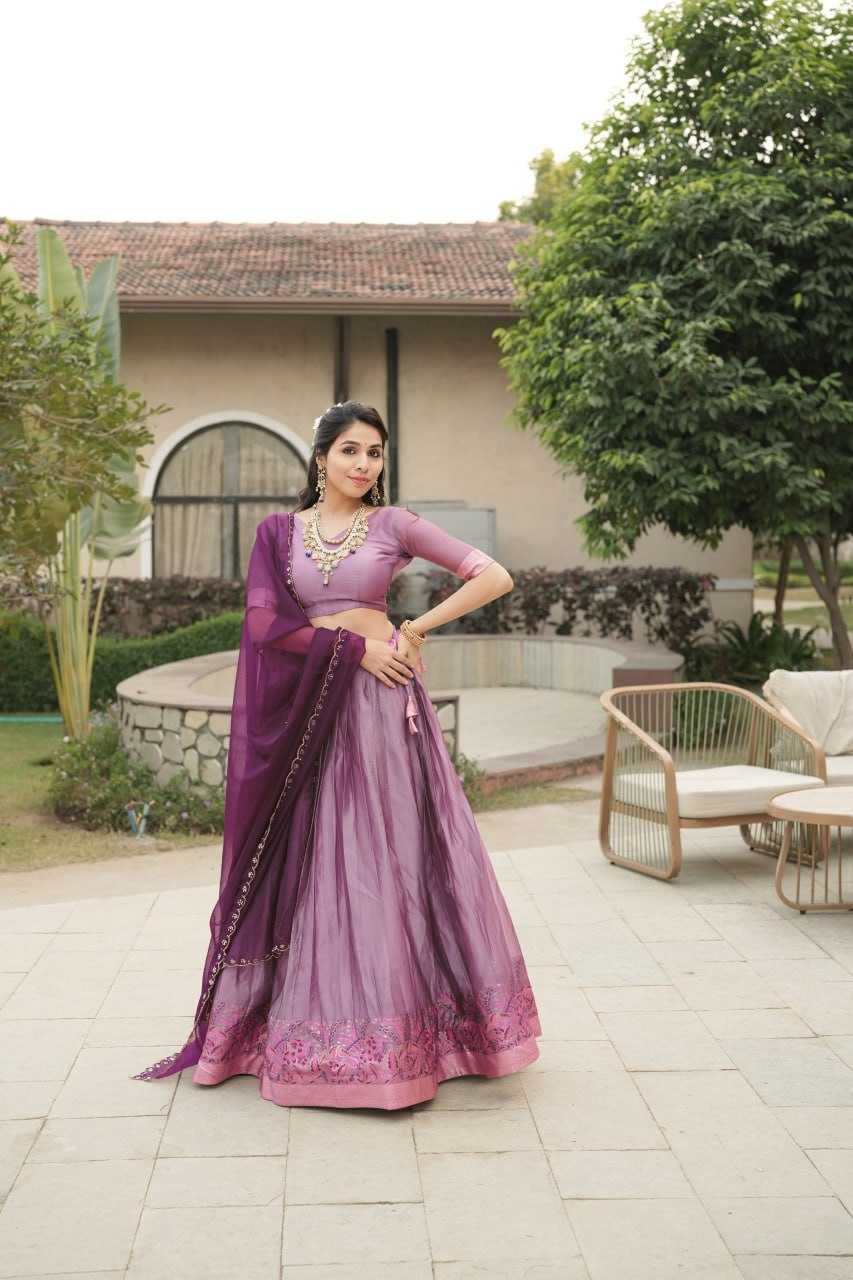 YNF Wholesale Shimmer silk Wedding Lehenga RIN119 8134 | Surat Manufacturer