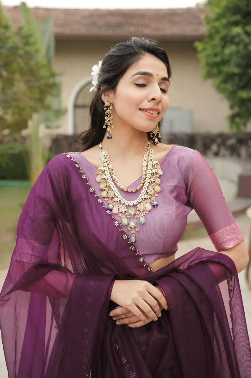 YNF Wholesale Shimmer silk Wedding Lehenga RIN119 8134 | Surat Manufacturer
