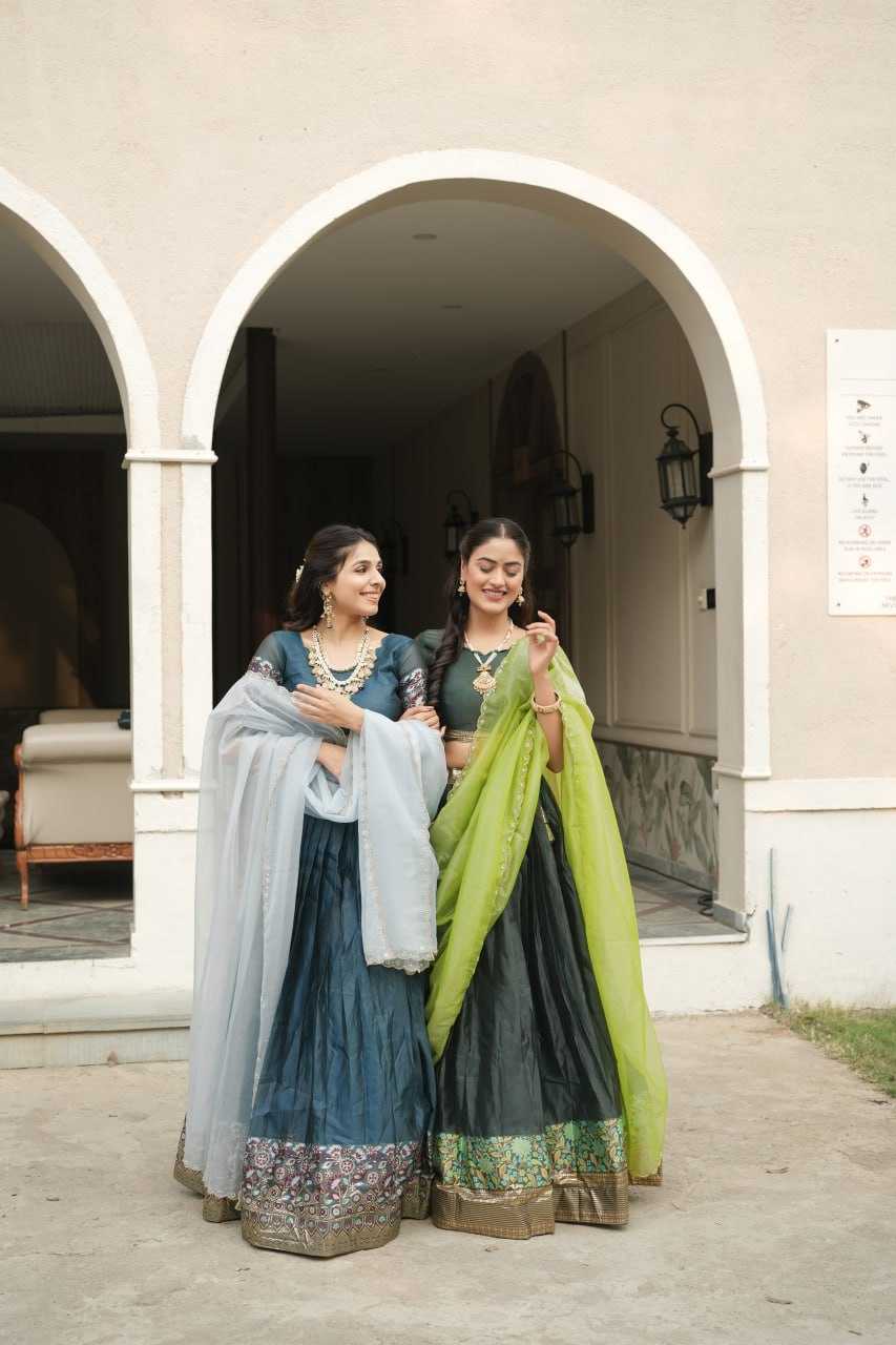 YNF Wholesale Shimmer silk Wedding Lehenga RIN119 8134 | Surat Manufacturer