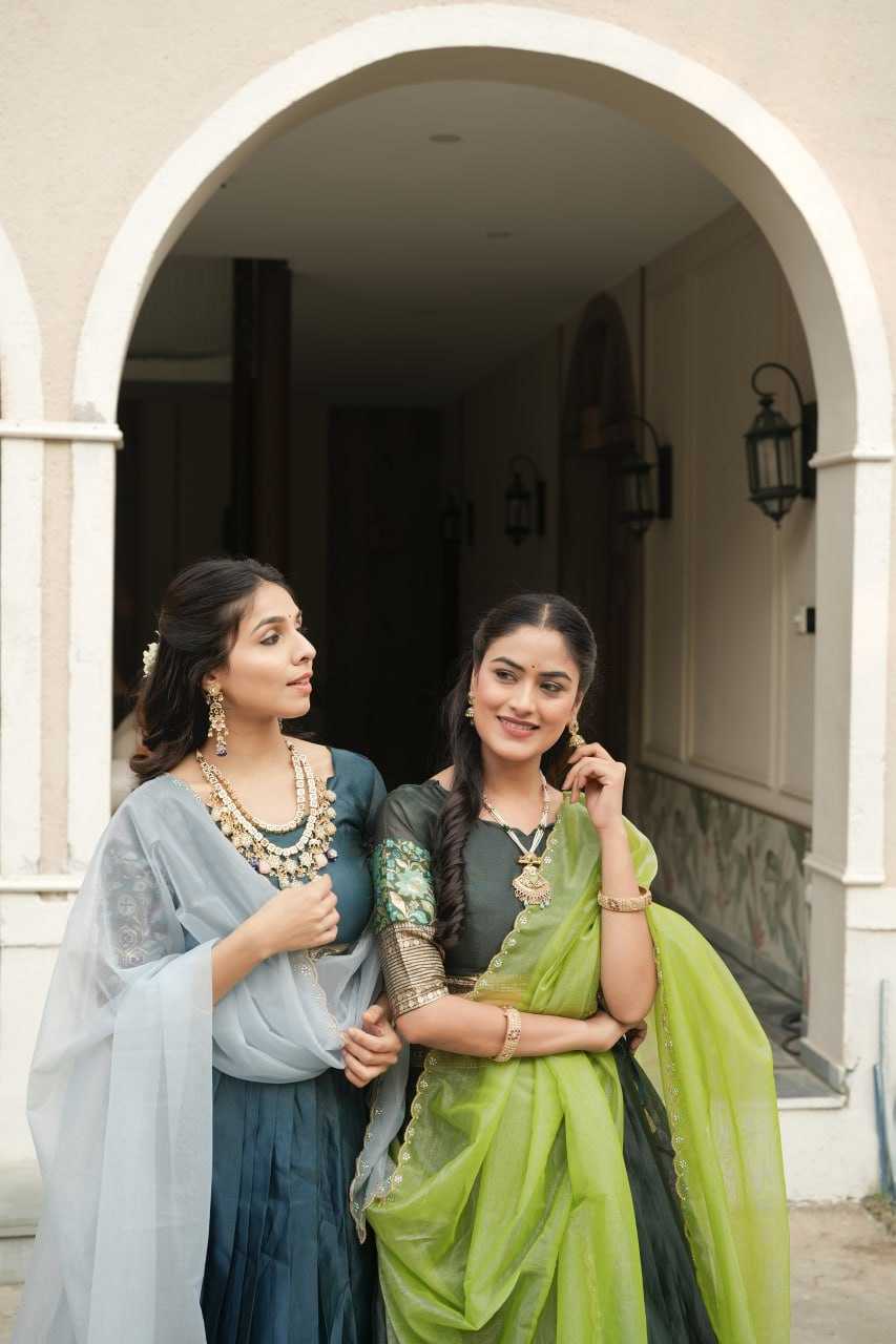 YNF Wholesale Shimmer silk Wedding Lehenga RIN119 8134 | Surat Manufacturer