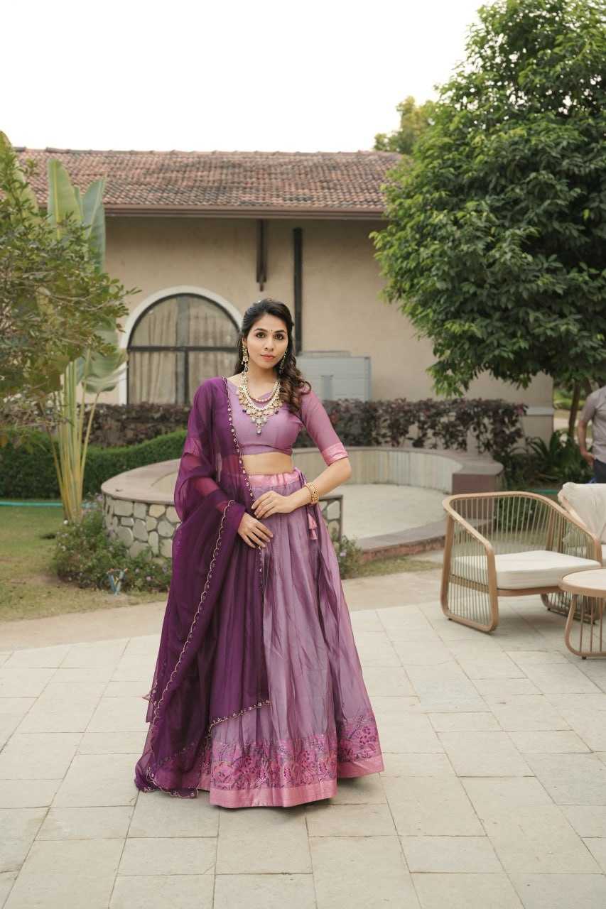 YNF Wholesale Shimmer silk Wedding Lehenga RIN119 8134 | Surat Manufacturer