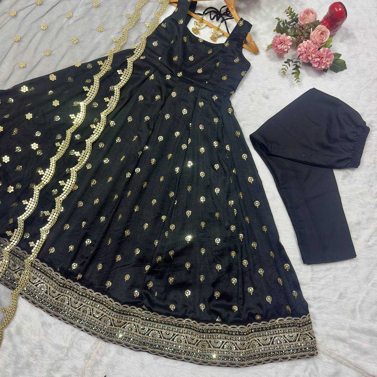 YNF Wholesale Silk Embroidery Suits KESH104 TD-6087 | Surat Manufacturer