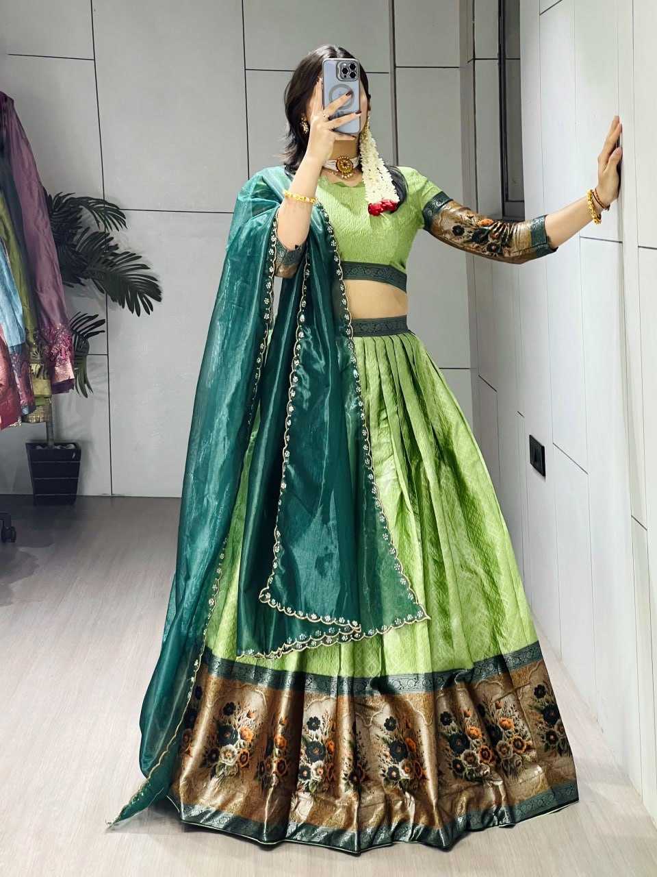 YNF Wholesale Silk Kalamkari Lehenga RIN119 8131 | Surat Manufacturer