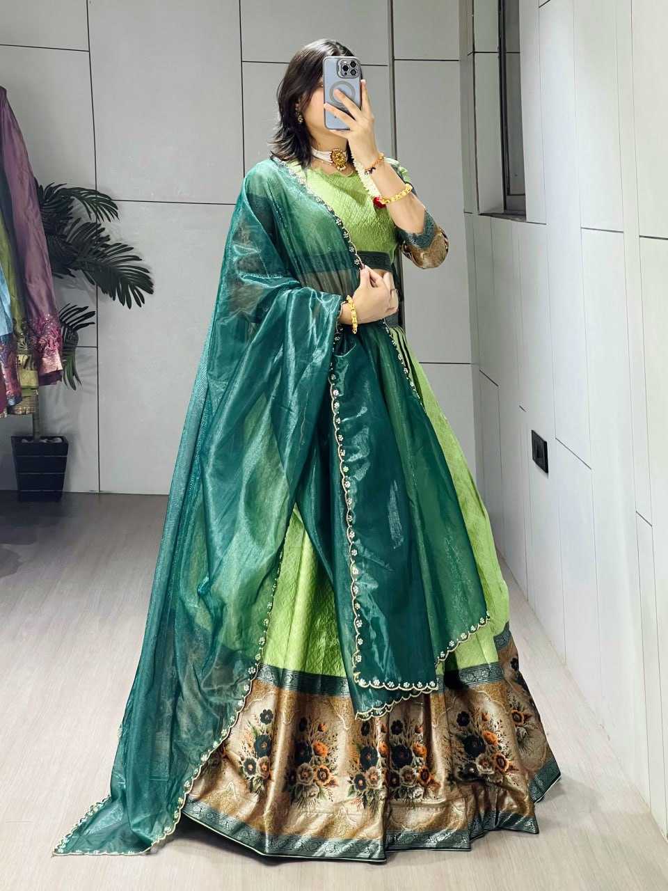 YNF Wholesale Silk Kalamkari Lehenga RIN119 8131 | Surat Manufacturer