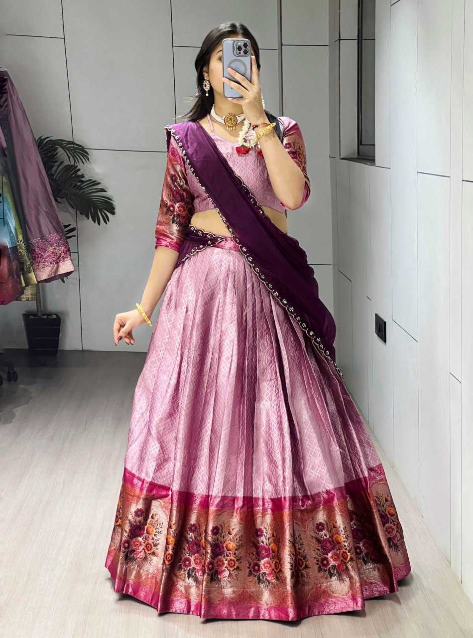 YNF Wholesale Silk Kalamkari Lehenga RIN119 8131 | Surat Manufacturer