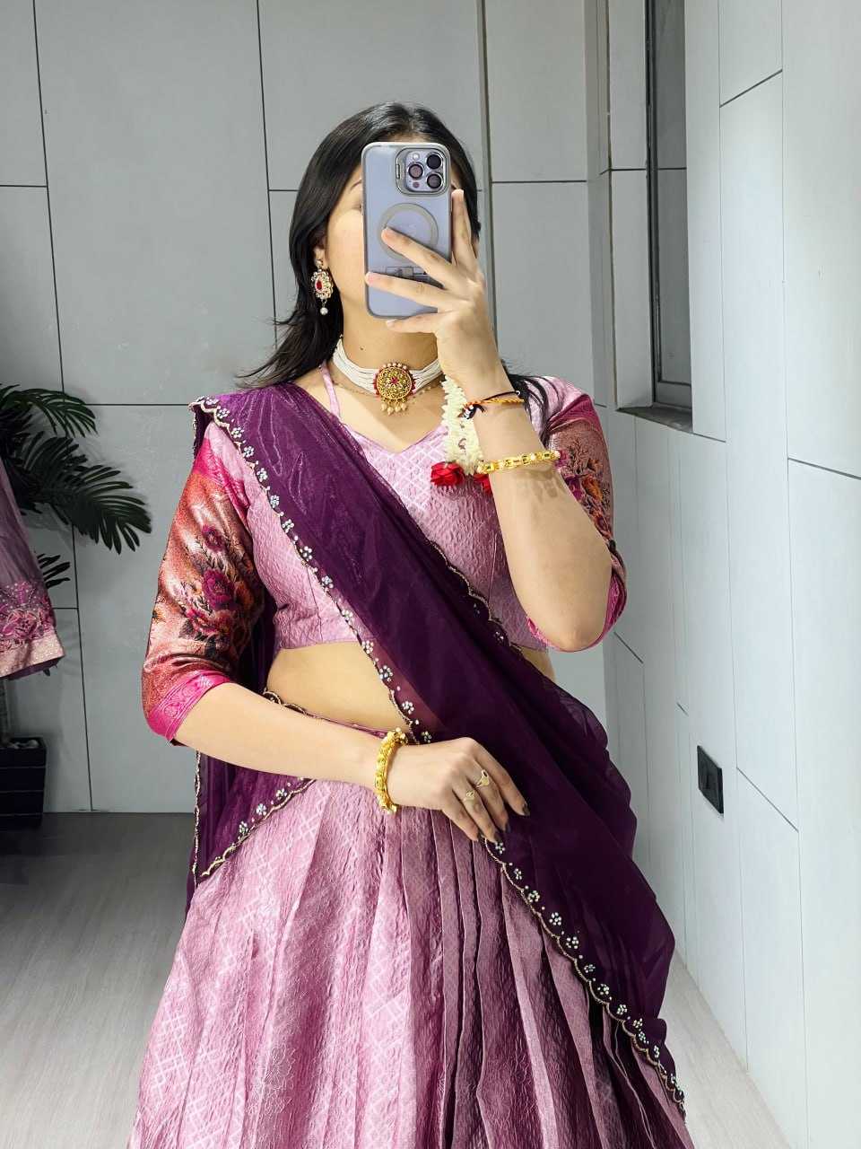 YNF Wholesale Silk Kalamkari Lehenga RIN119 8131 | Surat Manufacturer