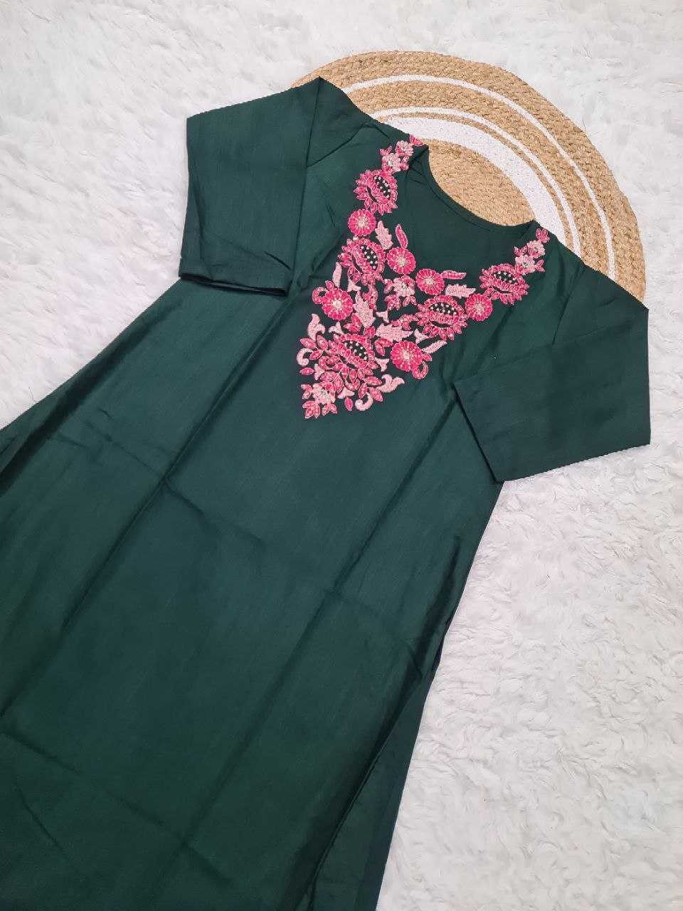 YNF Wholesale Slub Reyon Designer Kurtis KESH529 SC651 | Surat Manufacturer