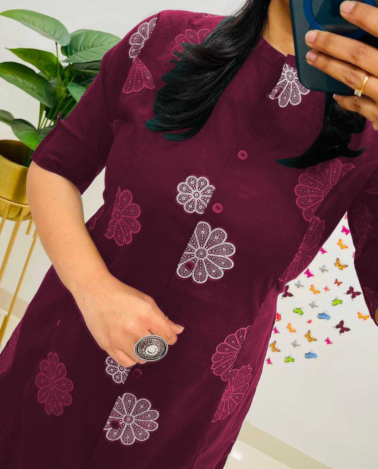 YNF Wholesale Slub Silk Designer Kurtis KESH738 Full | Surat Manufacturer