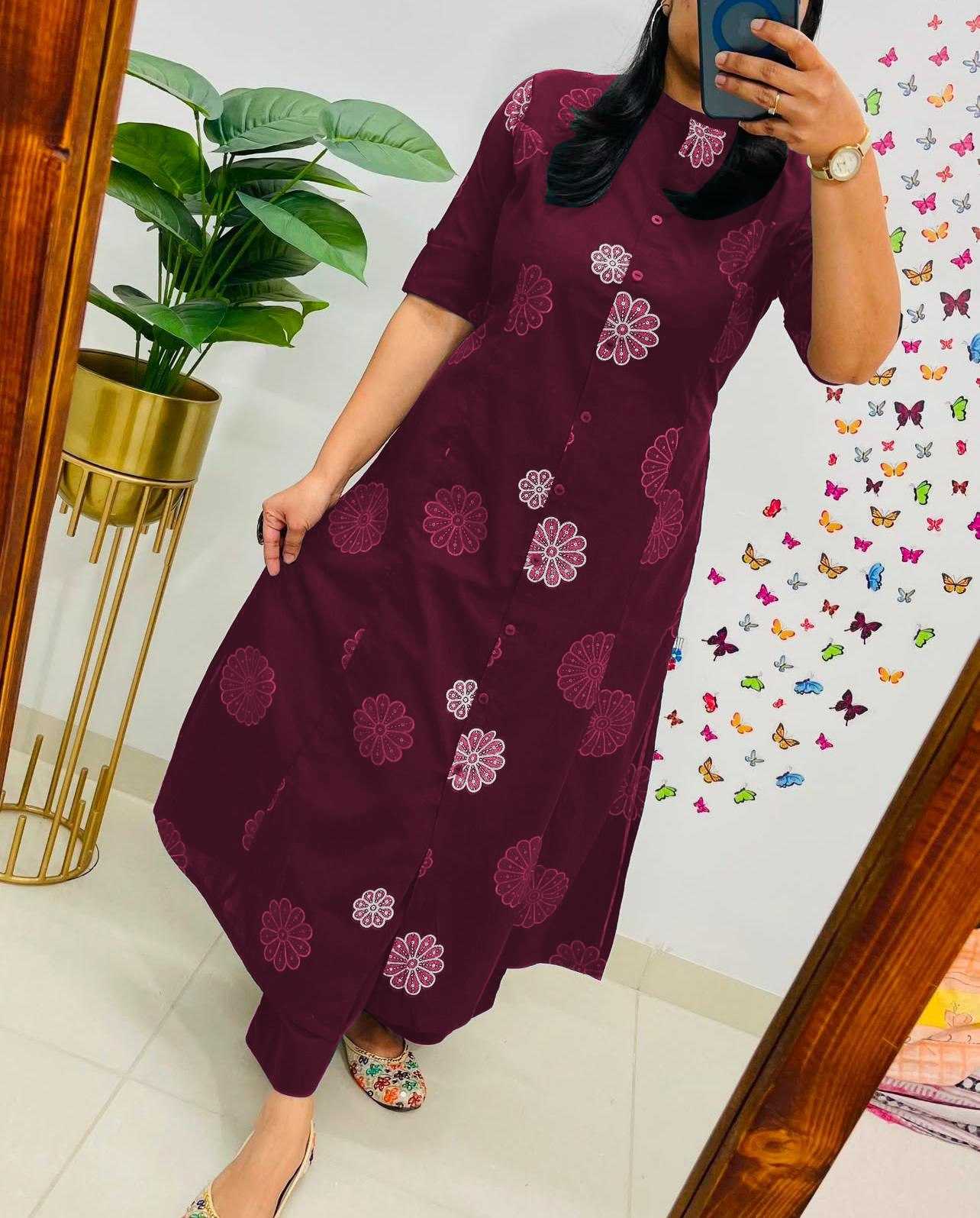 YNF Wholesale Slub Silk Designer Kurtis KESH738 Full | Surat Manufacturer