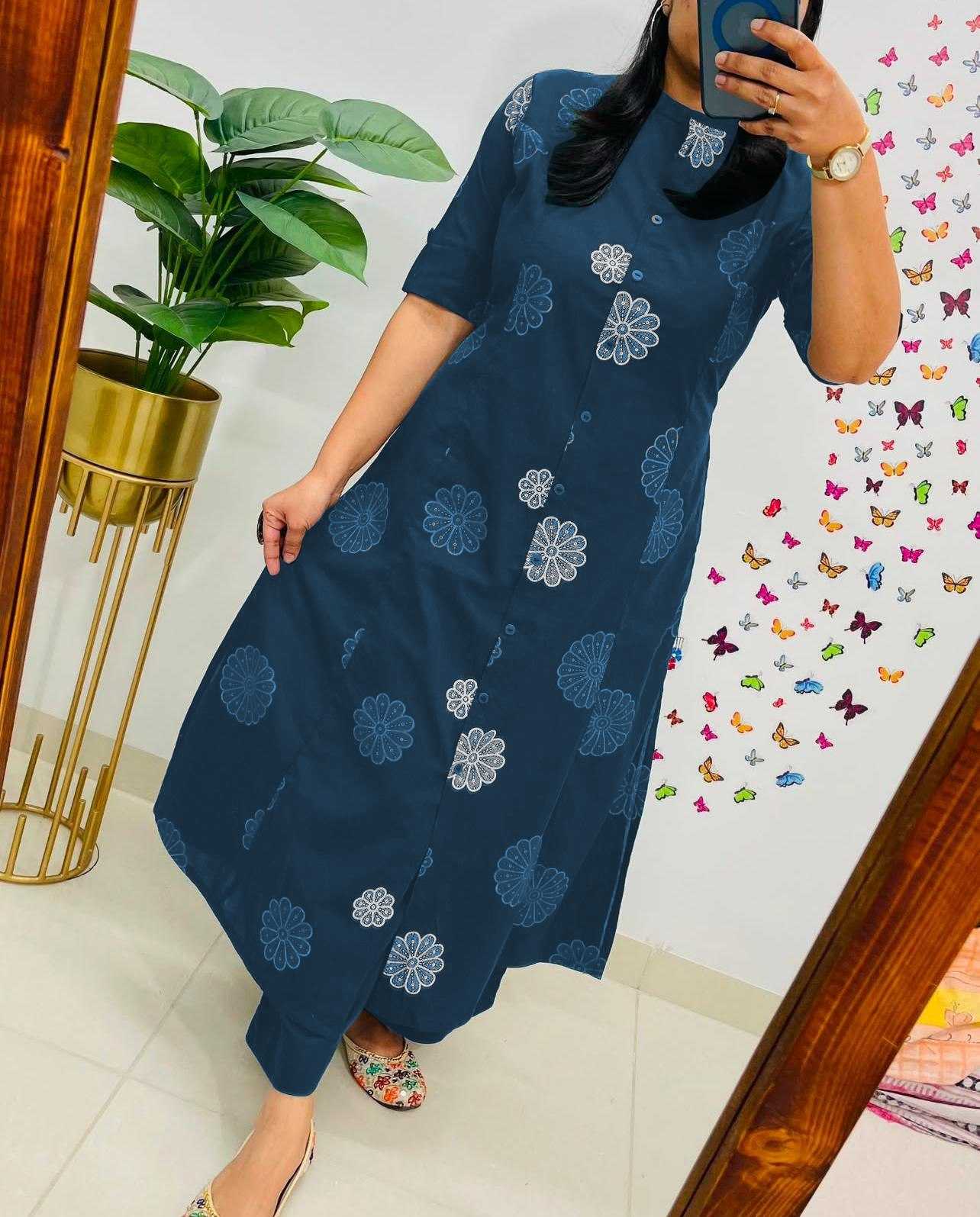 YNF Wholesale Slub Silk Designer Kurtis KESH738 Full | Surat Manufacturer