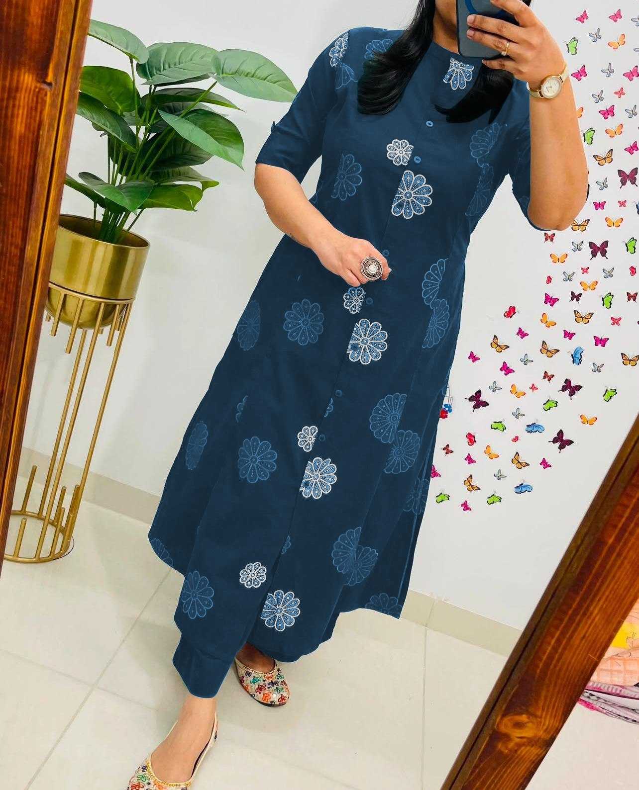 YNF Wholesale Slub Silk Designer Kurtis KESH738 Full | Surat Manufacturer