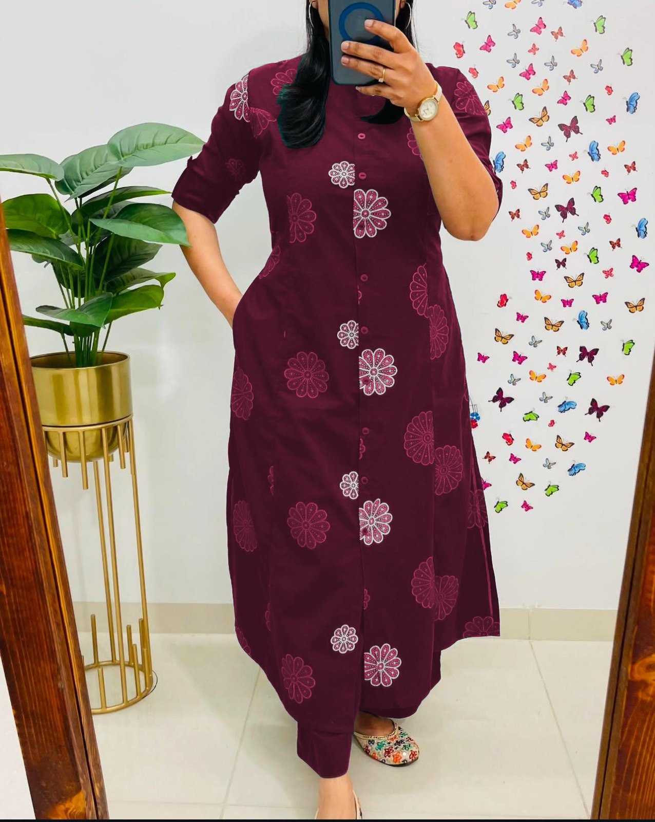 YNF Wholesale Slub Silk Designer Kurtis KESH738 Full | Surat Manufacturer
