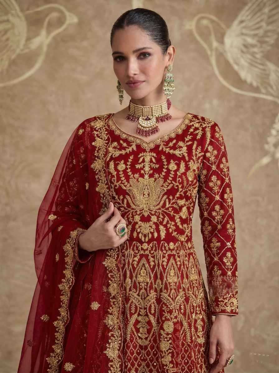 YNF Wholesale Soft Butter Silk Anarkali Suits KESH630 7111 Senhora | Surat Manufacturer