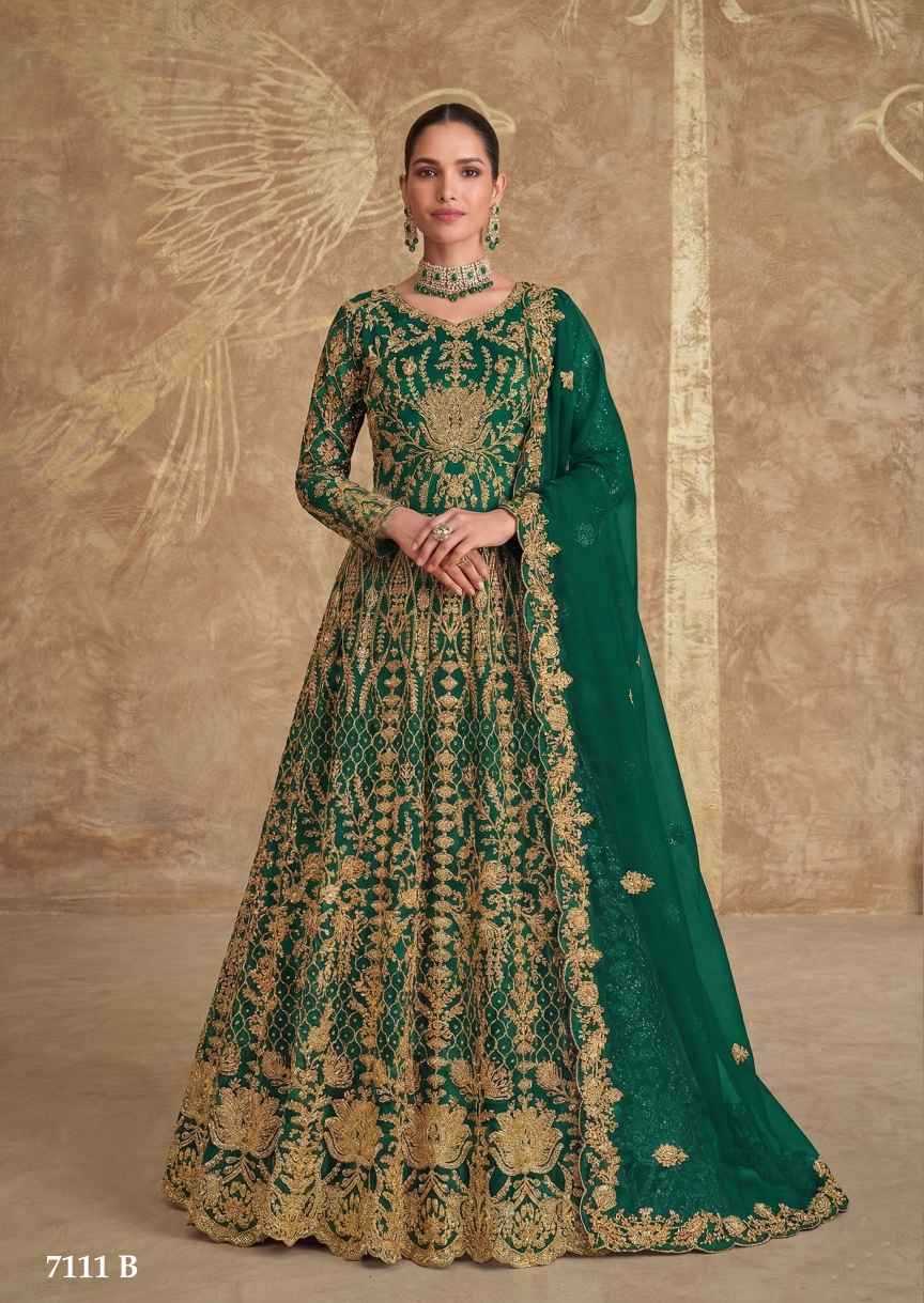 YNF Wholesale Soft Butter Silk Anarkali Suits KESH630 7111 Senhora | Surat Manufacturer