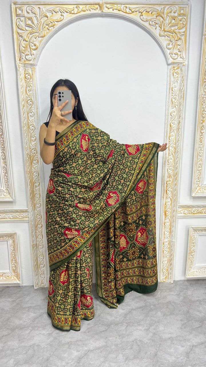 YNF Wholesale Soft Cotton Silk Pre Draped Saree RIN207 2314 | Surat Manufacturer