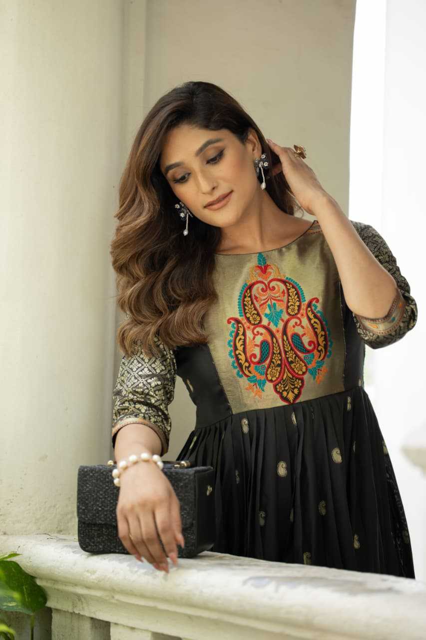 YNF Wholesale Soft Silk Party Wear Gowns KESH249 104 | Surat Manufacturer