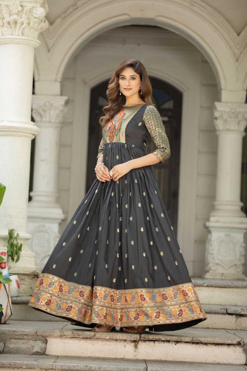 YNF Wholesale Soft Silk Party Wear Gowns KESH249 104 | Surat Manufacturer