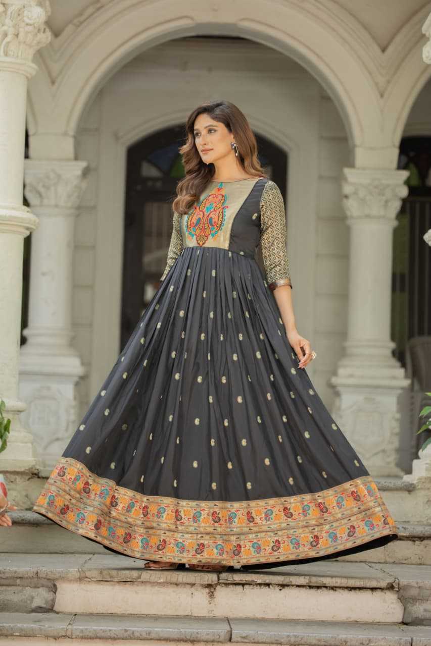 YNF Wholesale Soft Silk Party Wear Gowns KESH249 104 | Surat Manufacturer