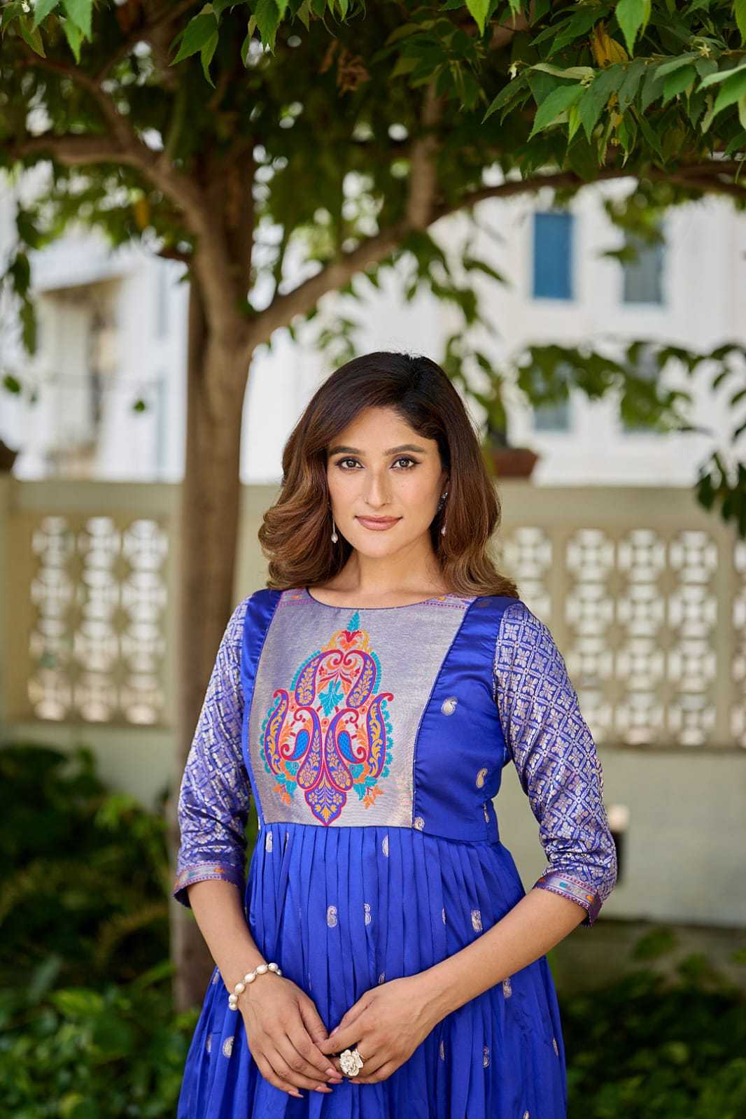 YNF Wholesale Soft Silk Party Wear Gowns KESH249 104 | Surat Manufacturer