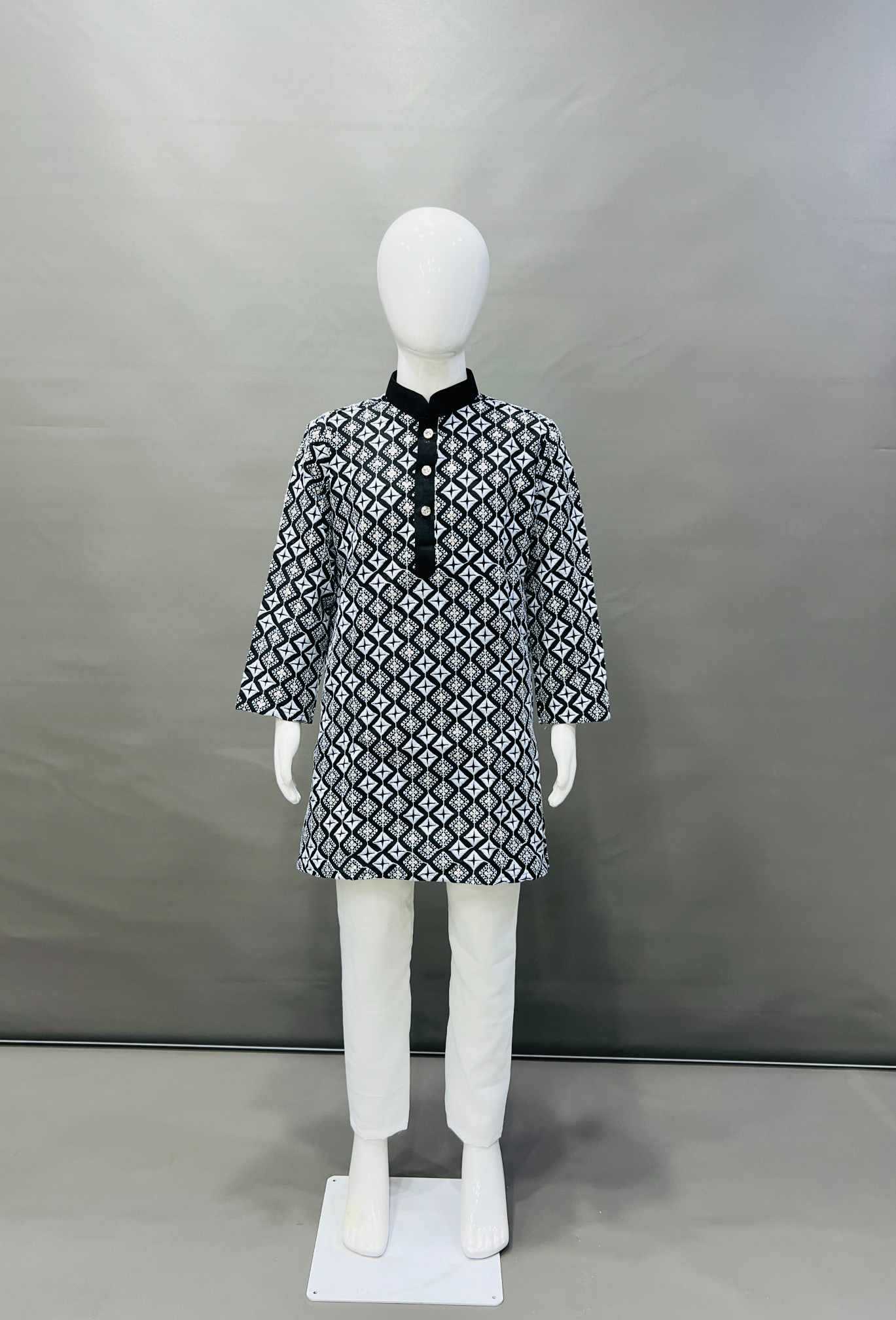 YNF Wholesale Soft Silk Boys Kurta Pyjama KESH747 MIRROR | Surat Manufacturer
