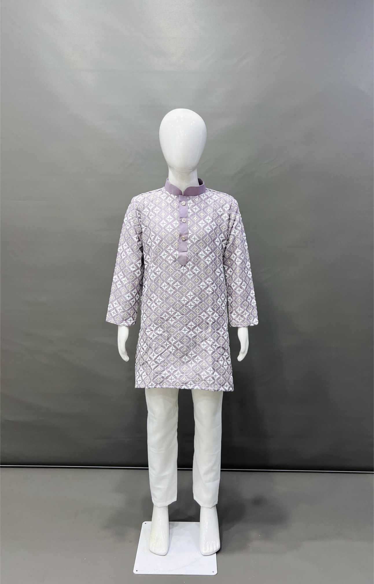 YNF Wholesale Soft Silk Boys Kurta Pyjama KESH747 MIRROR | Surat Manufacturer