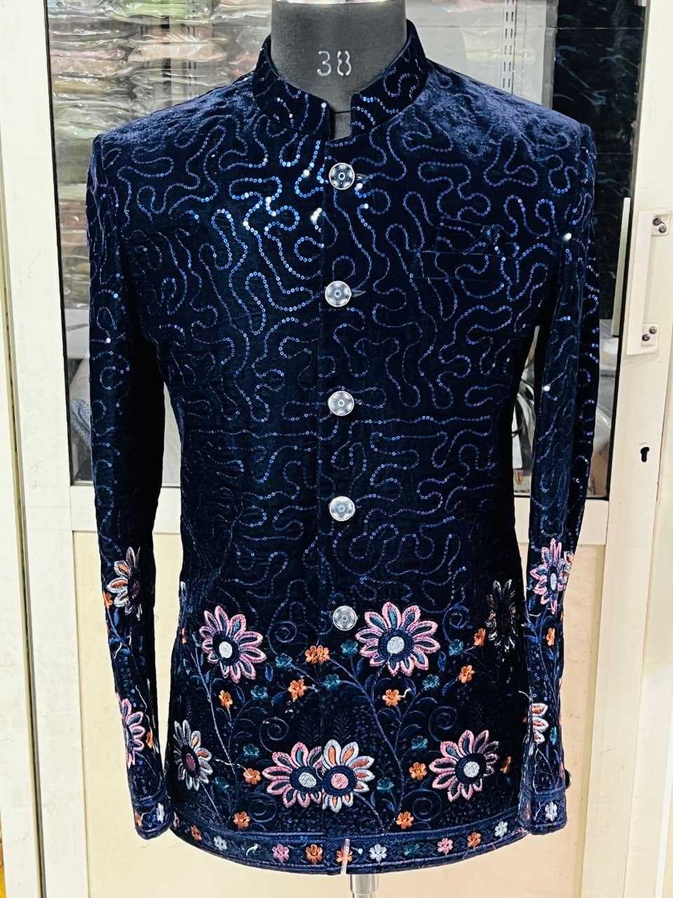 YNF Wholesale Velvet Mens Ethnic Jackets KESH650 jodhpuri | Surat Manufacturer