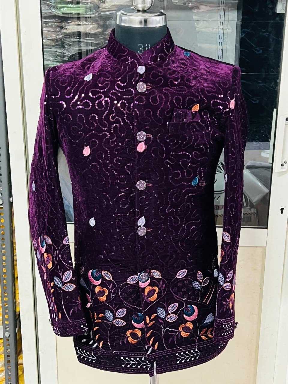 YNF Wholesale Velvet Mens Ethnic Jackets KESH650 jodhpuri | Surat Manufacturer