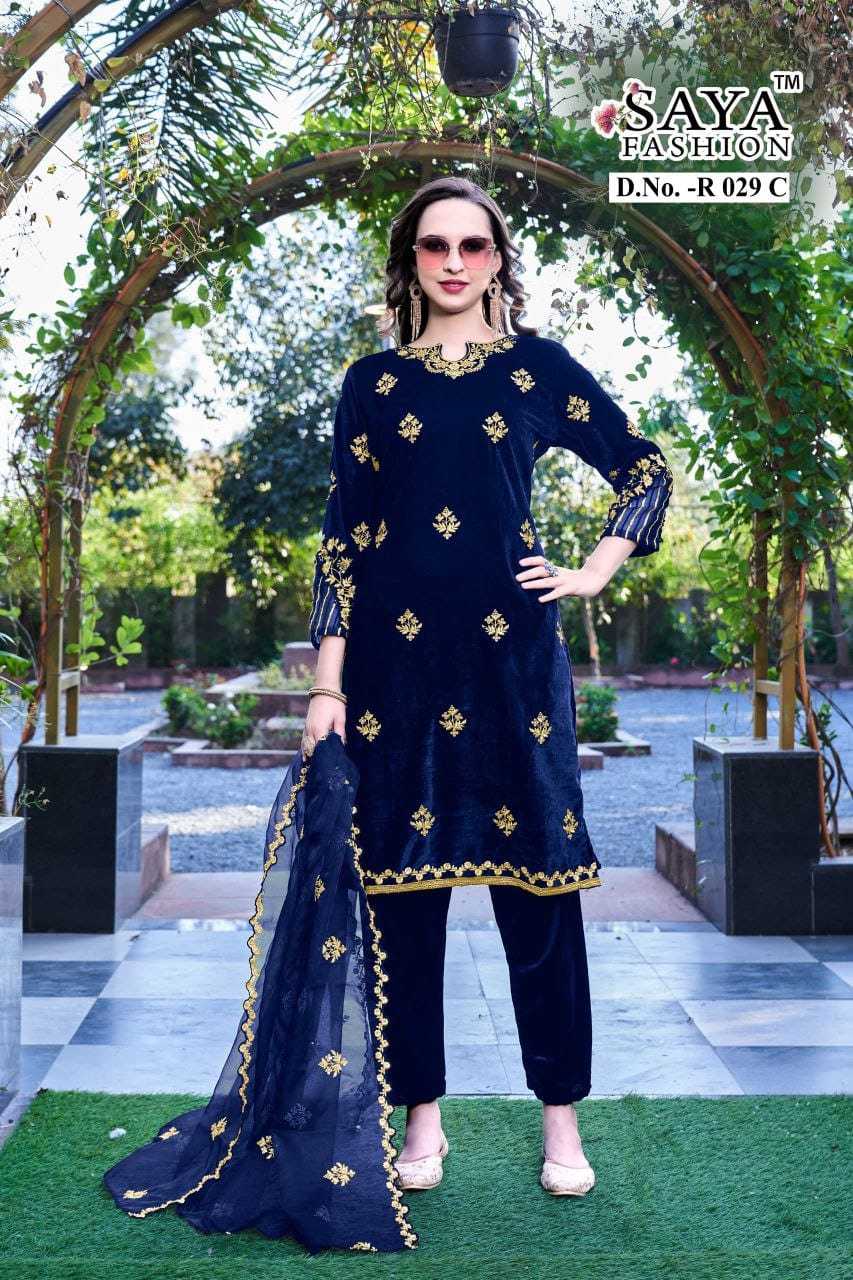 YNF Wholesale Velvet Velvet Suits KESH677 Saya Fashion Noor | Surat Manufacturer