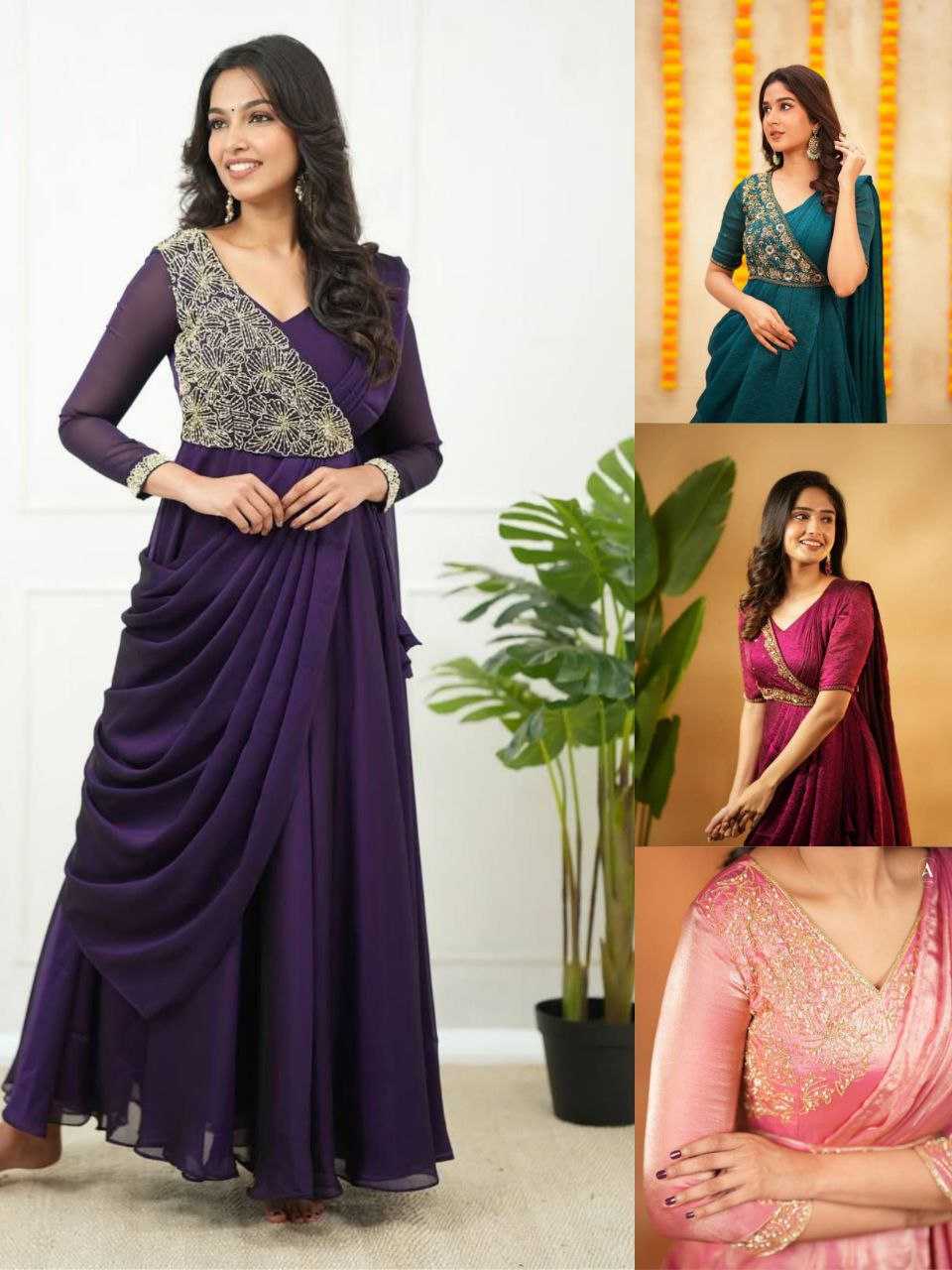 YNF Wholesale Vichitra Silk Designer Sarees KESH103 DRAP | Surat Manufacturer