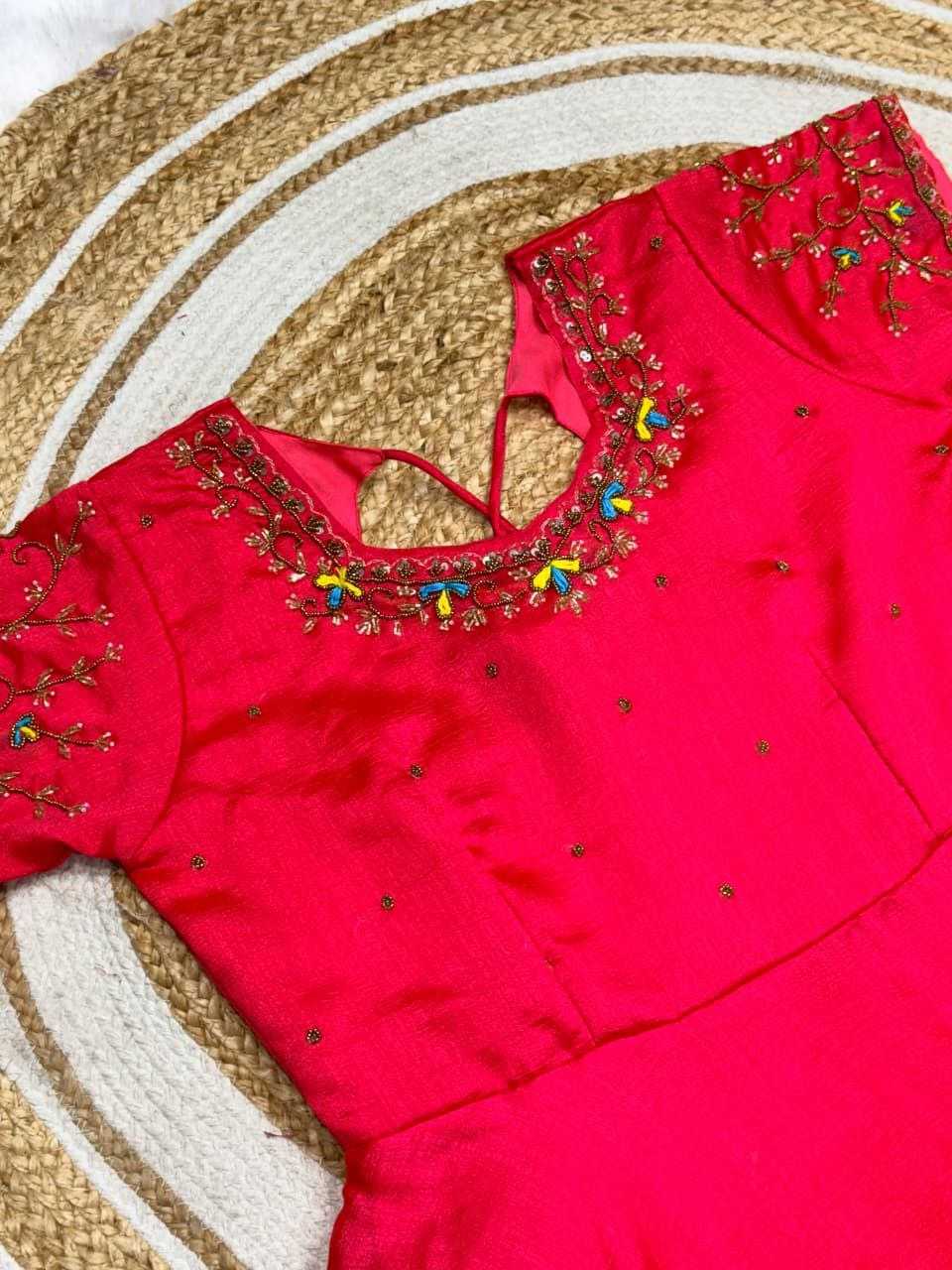 YNF Wholesale Vichitra Silk Anarkali Gown KESH103 LACE | Surat Manufacturer