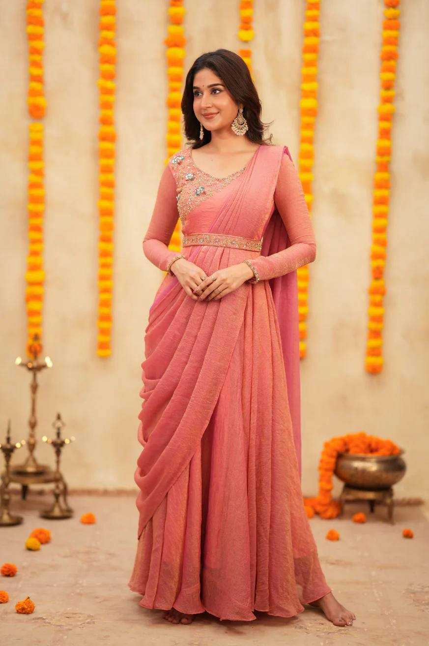 YNF Wholesale Vichitra Silk Anarkali Gown KESH210 2550 | Surat Manufacturer