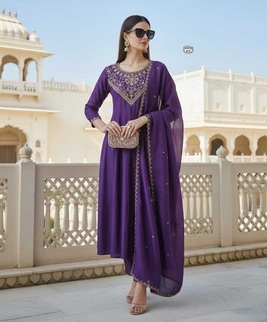 YNF Wholesale Vichitra Silk Fancy Kurti KESH536 Vichitra | Surat Manufacturer