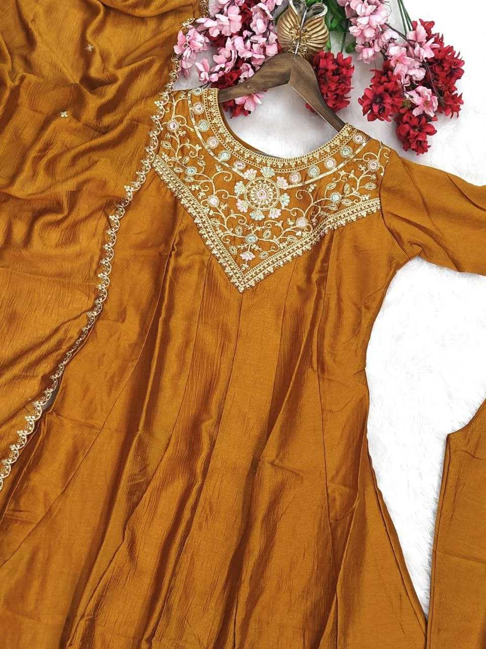 YNF Wholesale Vichitra Silk Fancy Kurti KESH536 Vichitra | Surat Manufacturer