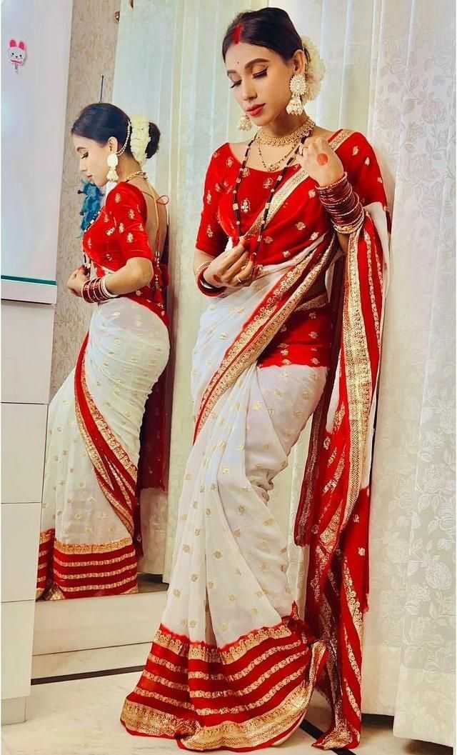 YNF Wholesale Viscose Georgette Sarees KESH671 Aarna | Surat Manufacturer