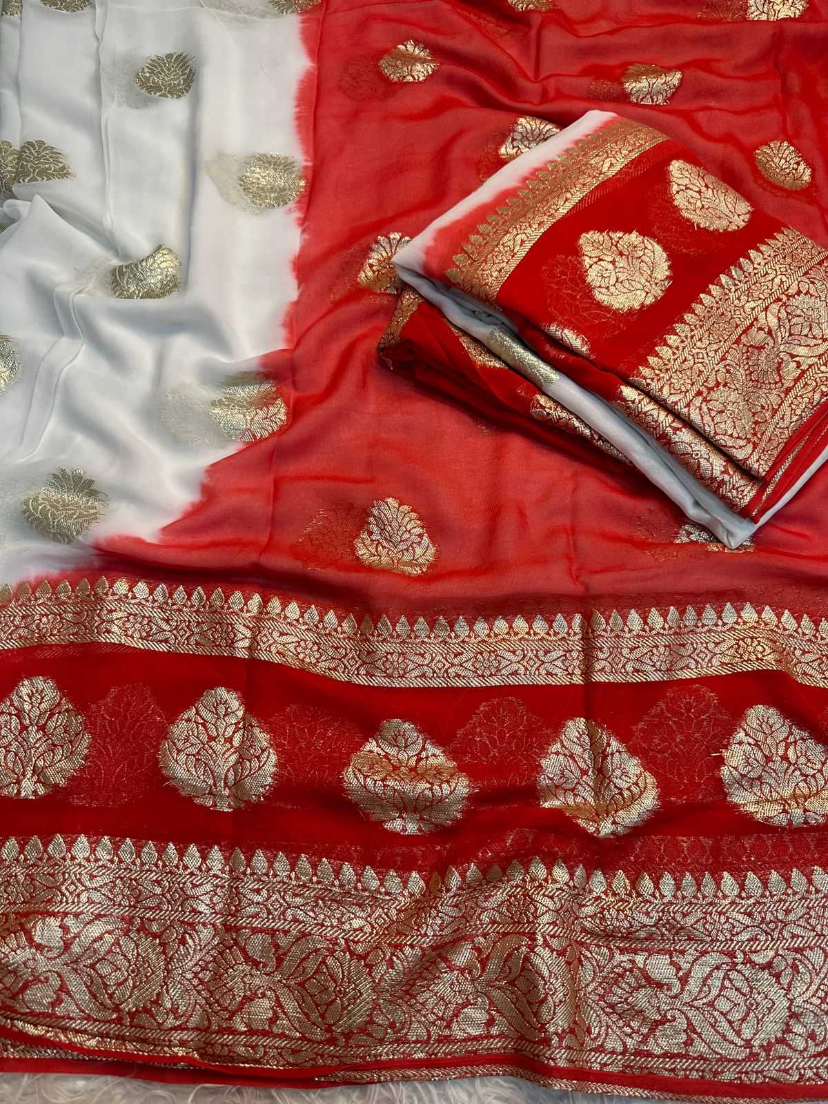 YNF Wholesale Viscose Georgette Sarees KESH671 Fariha | Surat Manufacturer