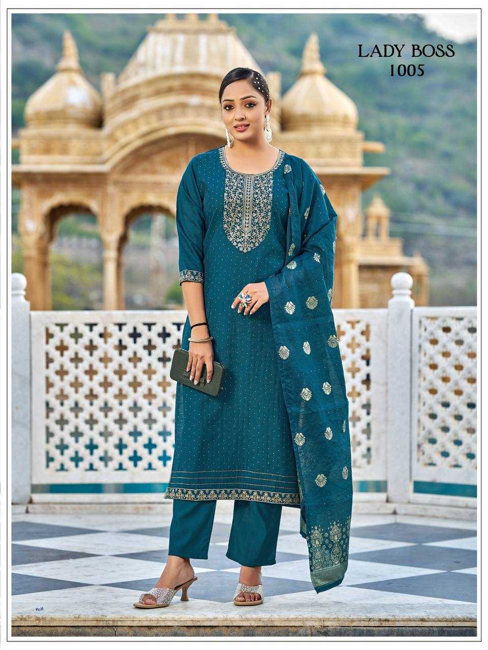 YNF Wholesale Viscose Embroidery Suits RIN131 LADY | Surat Manufacturer