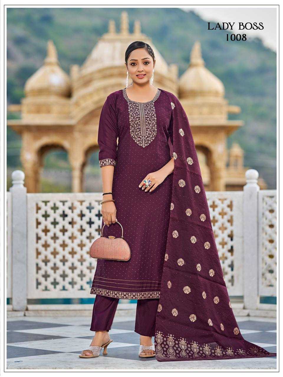 YNF Wholesale Viscose Embroidery Suits RIN131 LADY | Surat Manufacturer