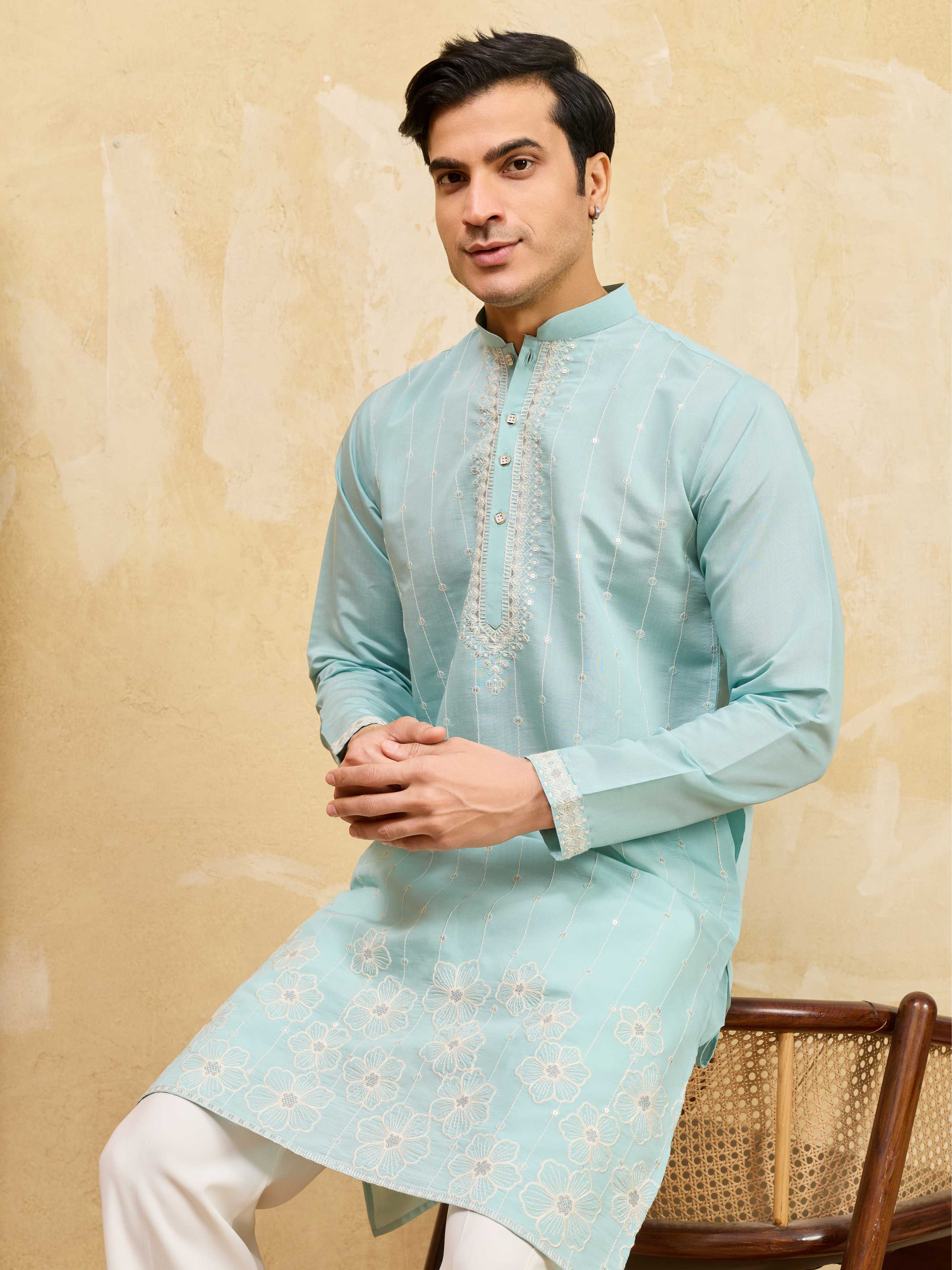 YNF Wholesale Viscose Mens Kurtas RIN202 21111 | Surat Manufacturer