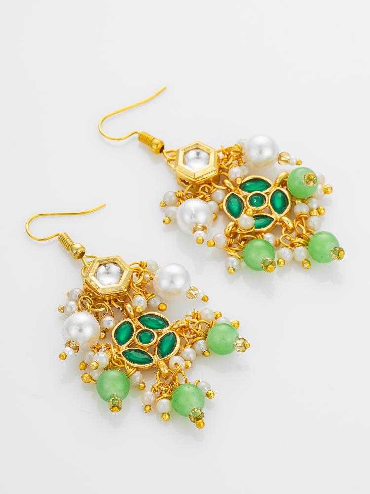 YNF Wholesale Alloy Fancy Earrings KESH105 ER4016 | Surat Manufacturer
