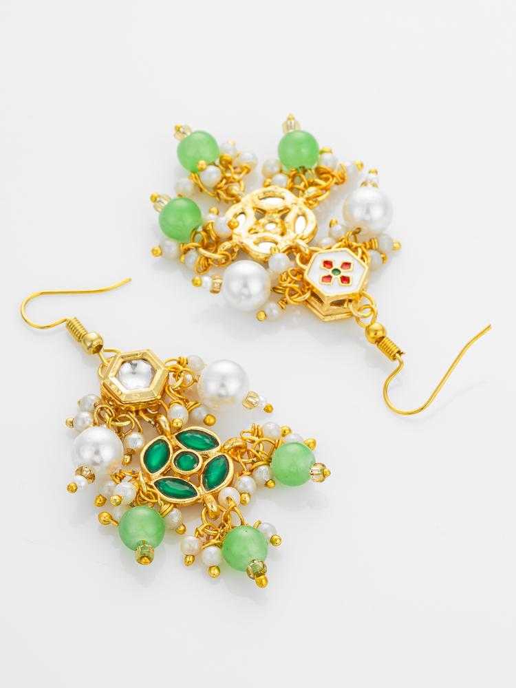 YNF Wholesale Alloy Fancy Earrings KESH105 ER4016 | Surat Manufacturer
