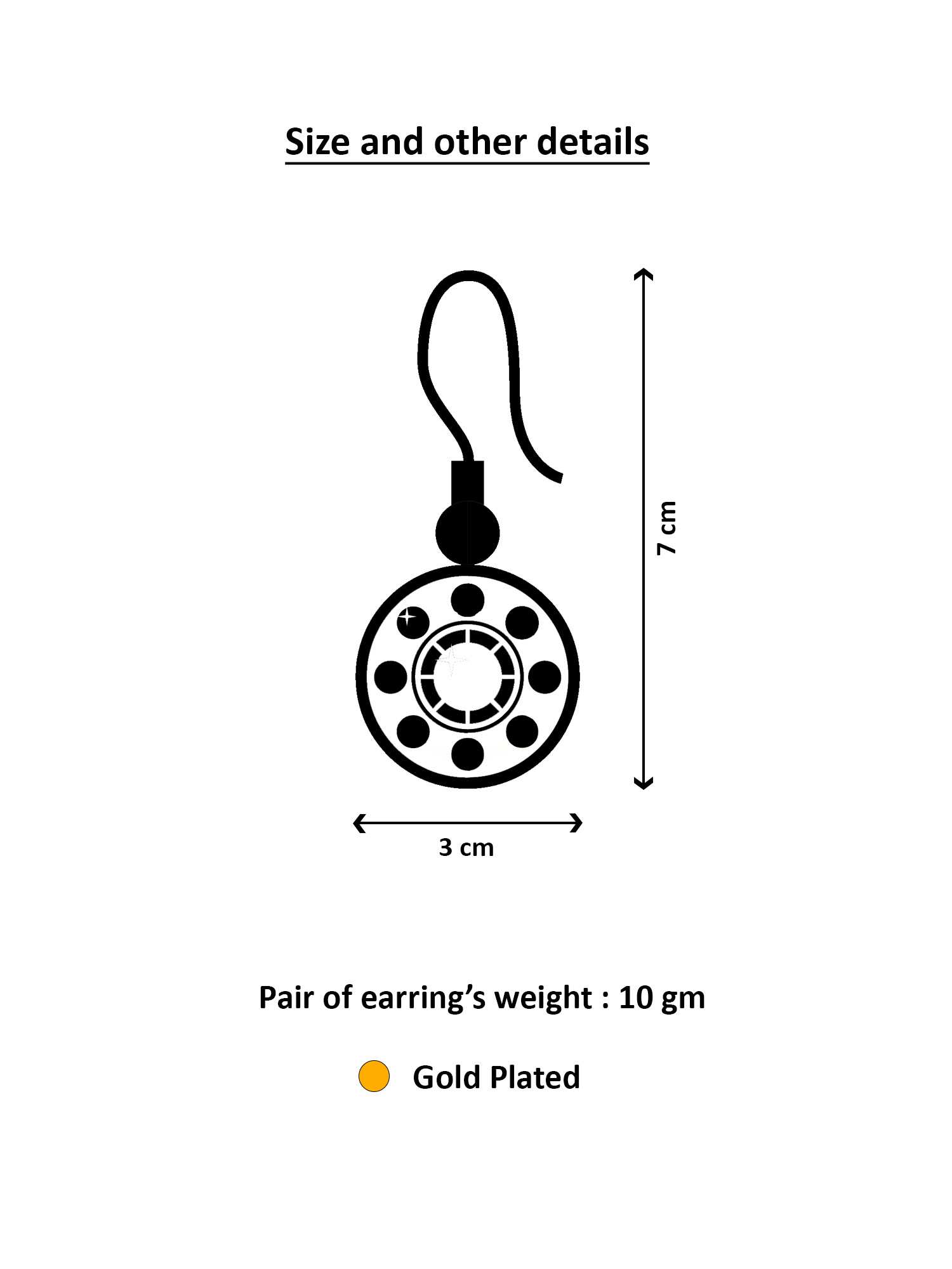 YNF Wholesale Alloy Fancy Earrings KESH105 ER4152 | Surat Manufacturer
